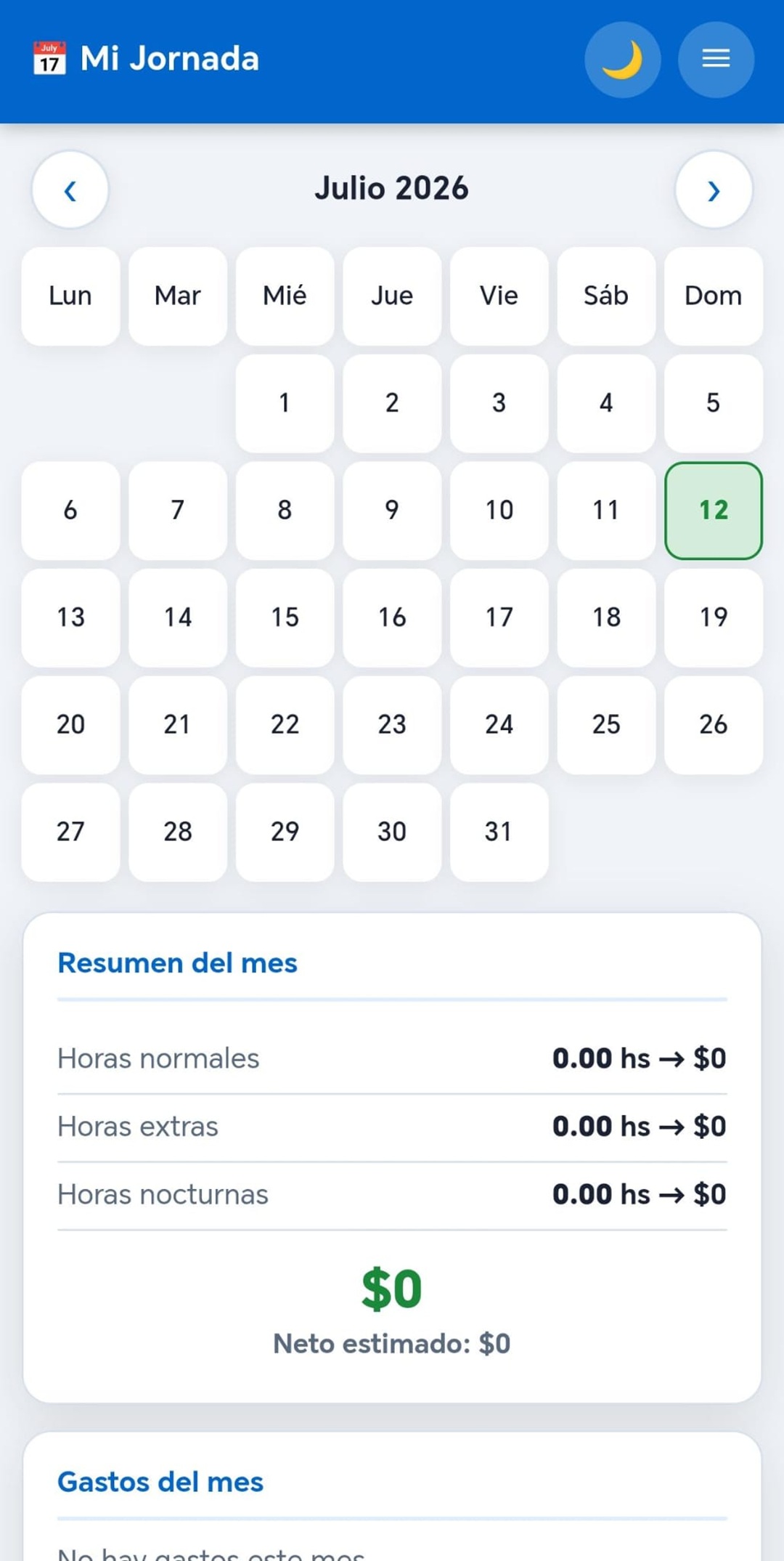 Captura de Mi Jornada