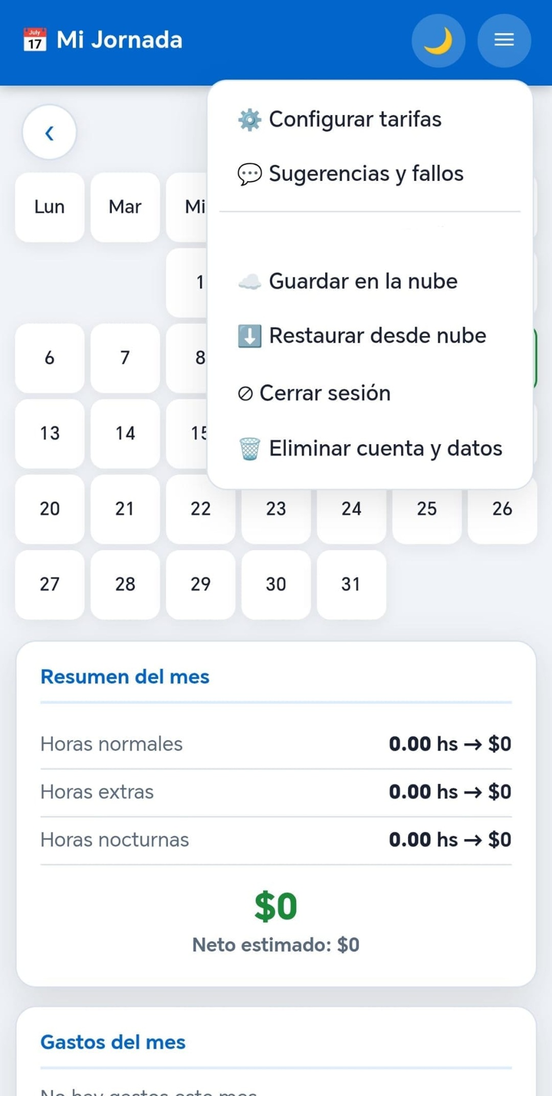 Captura 2 de Mi Jornada