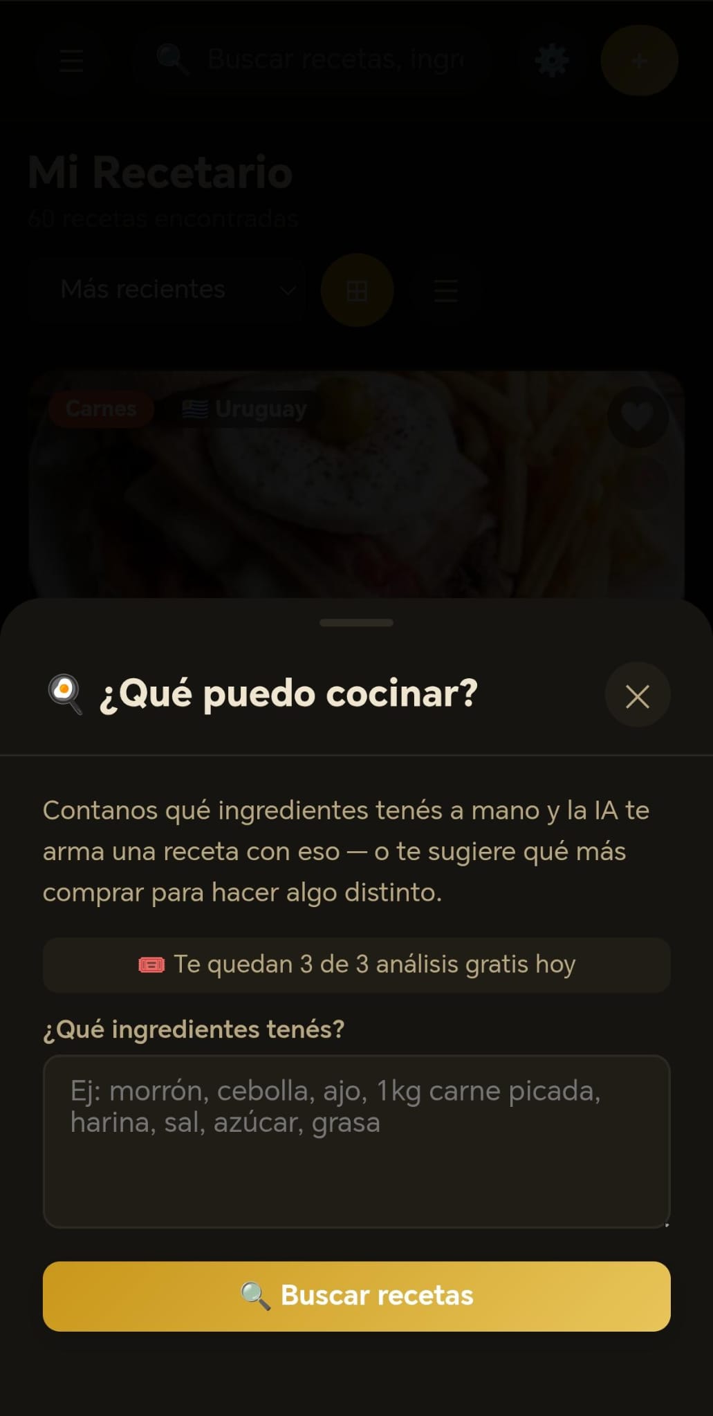 Captura 4 de Recetario